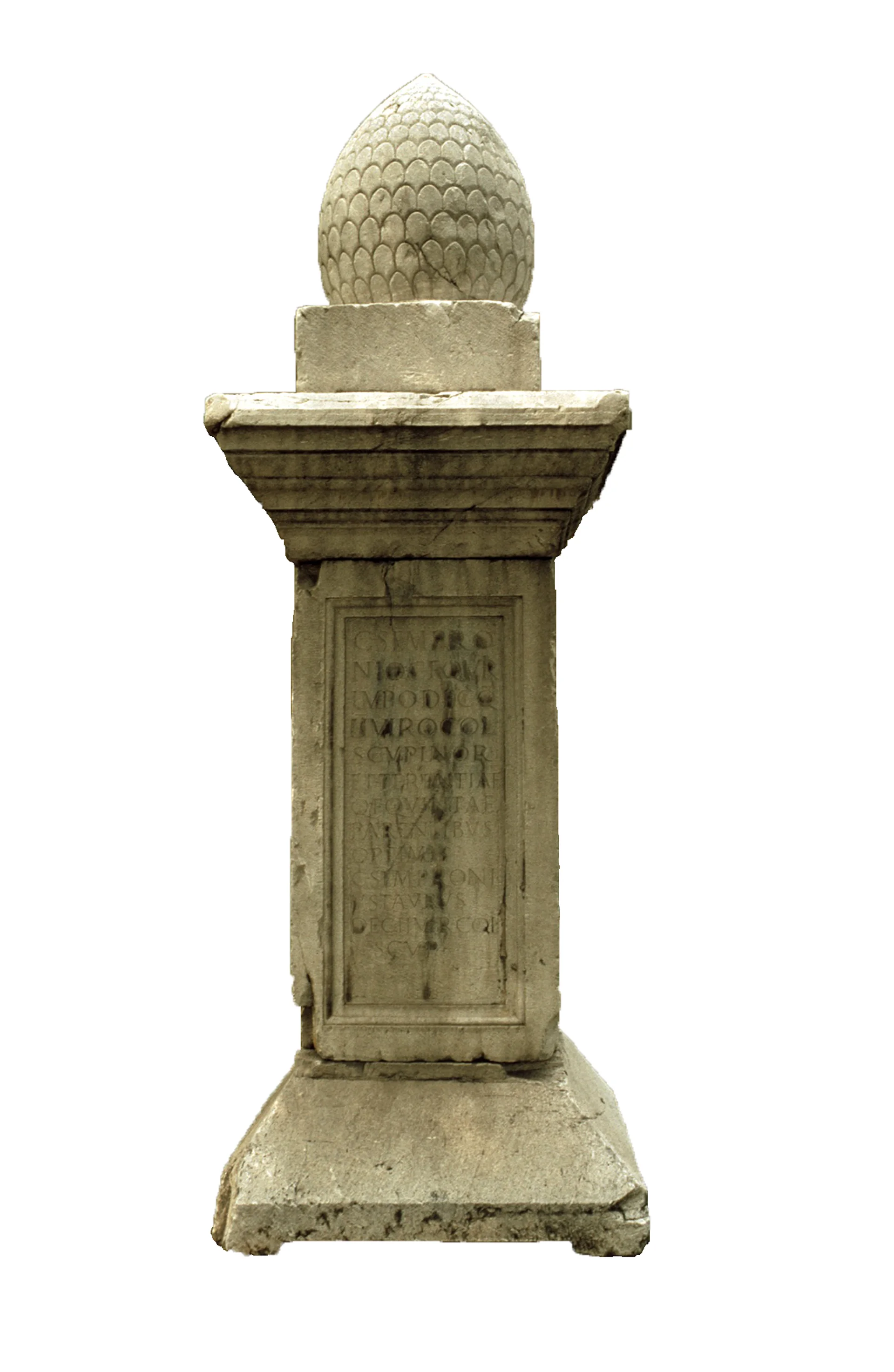 Надгробен споменик од типот монумент со кип, II век, лок. Скупи