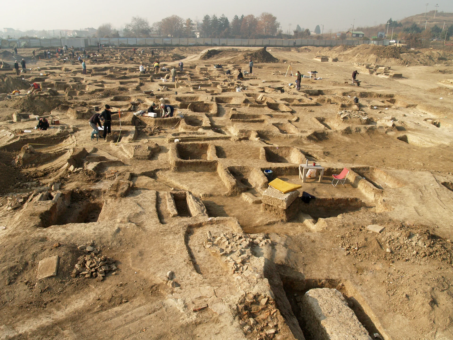 Панорама од југоисточна некропола, лок. Скупи