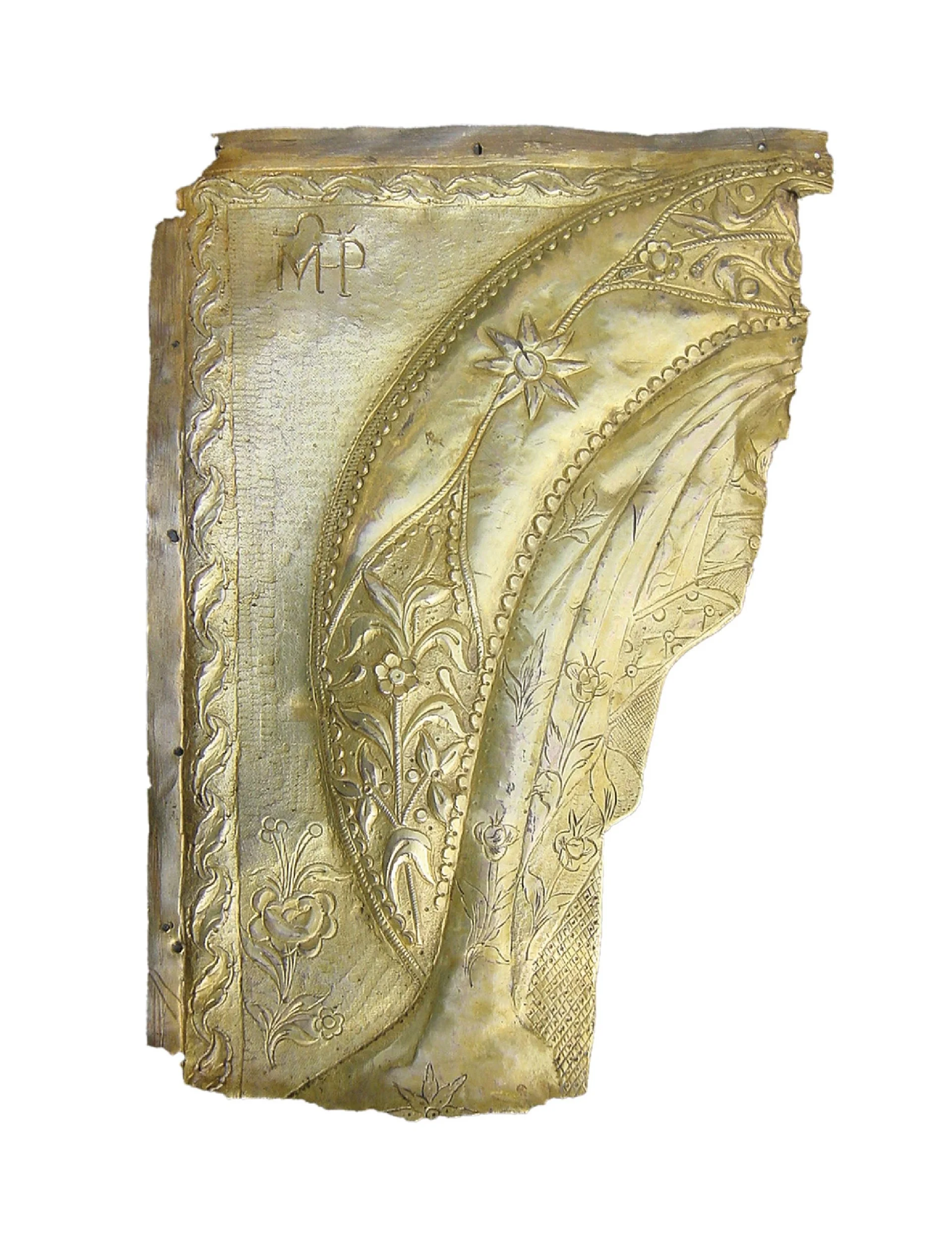 Св. Богородица, сребрен опков, XIII-XIV век, Скопско Кале