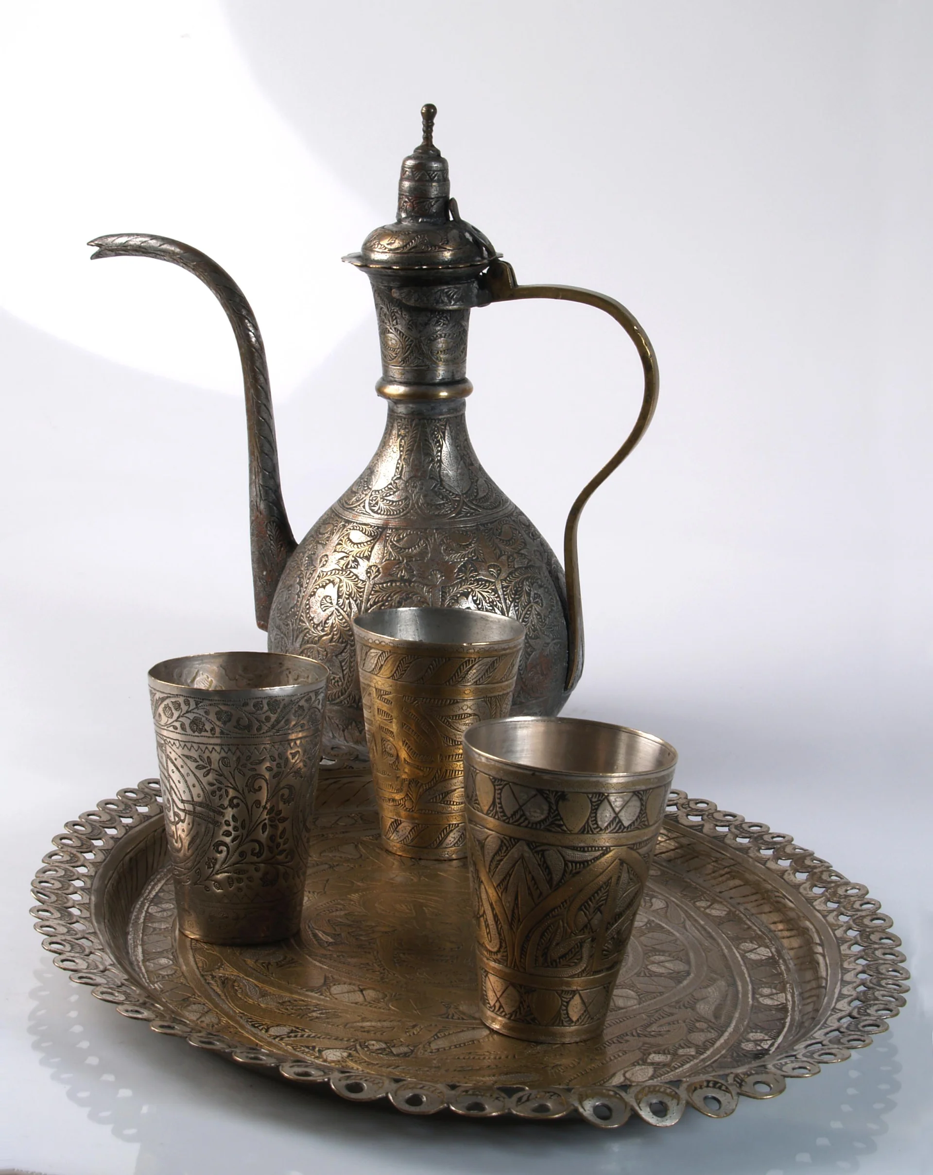 Предмети од бакар за послужување и конзумирање на вода и други пијалоци, 19 век