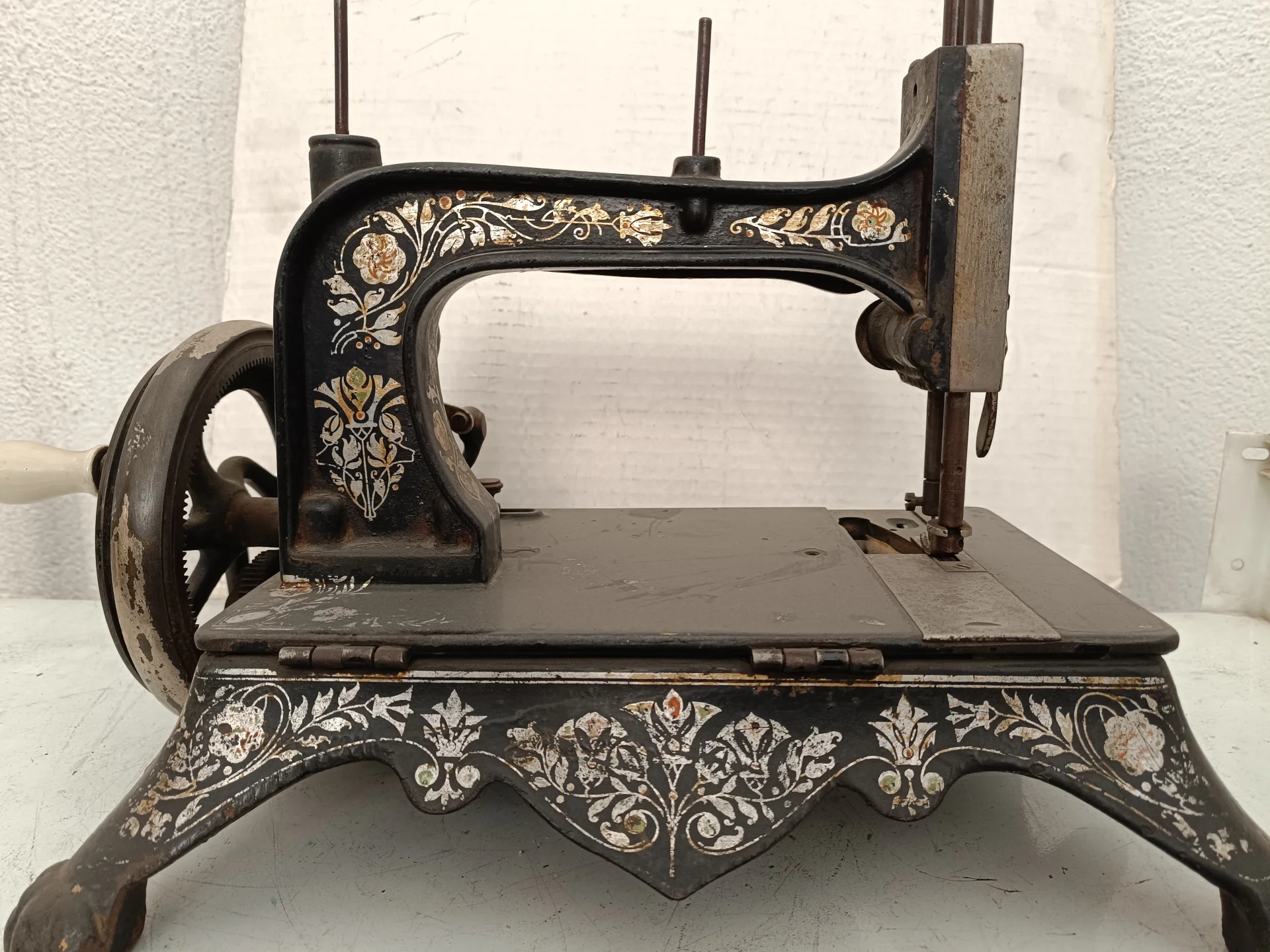 Машина за шиење, крај на 19 век