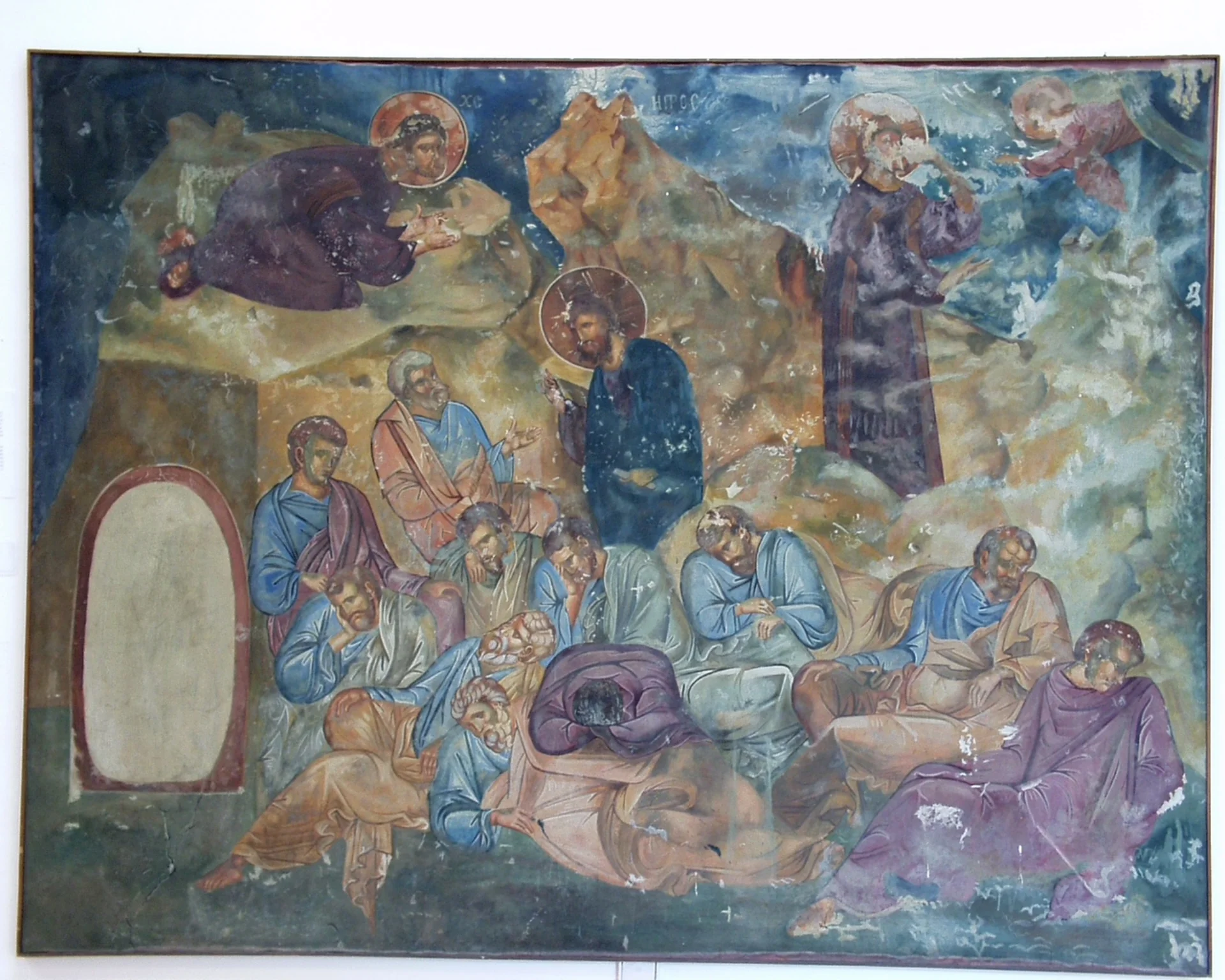 Молитва на маслиновата гора, 1389, црква Св. Андреа, Матка, скопски регион